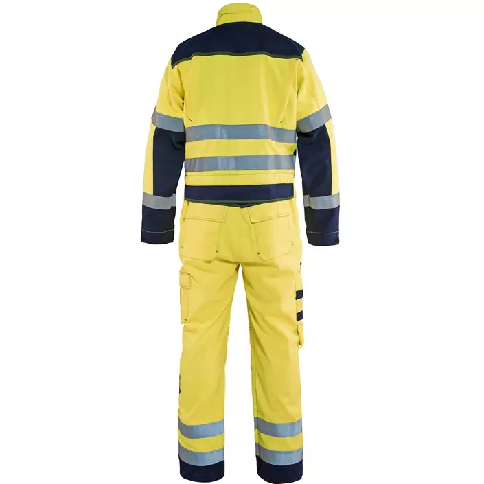 Blåkläder Multinorm kjeledress, Hi-vis gul/marineblå, large image number 1