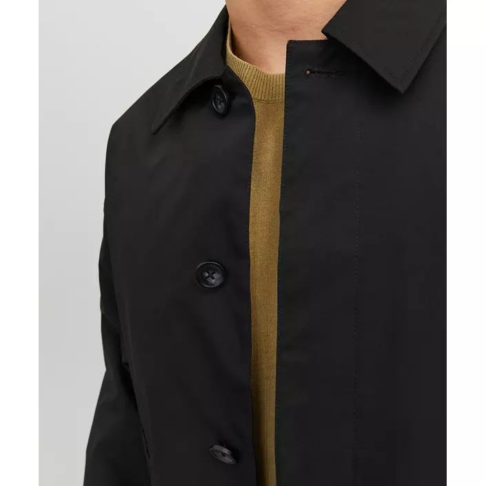 Jack & Jones JJECREASE Mac coat, Black, large image number 4