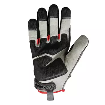 Ergodyne 710CR Heavy-Duty skærehæmmende handsker Cut D, Grå/Sort