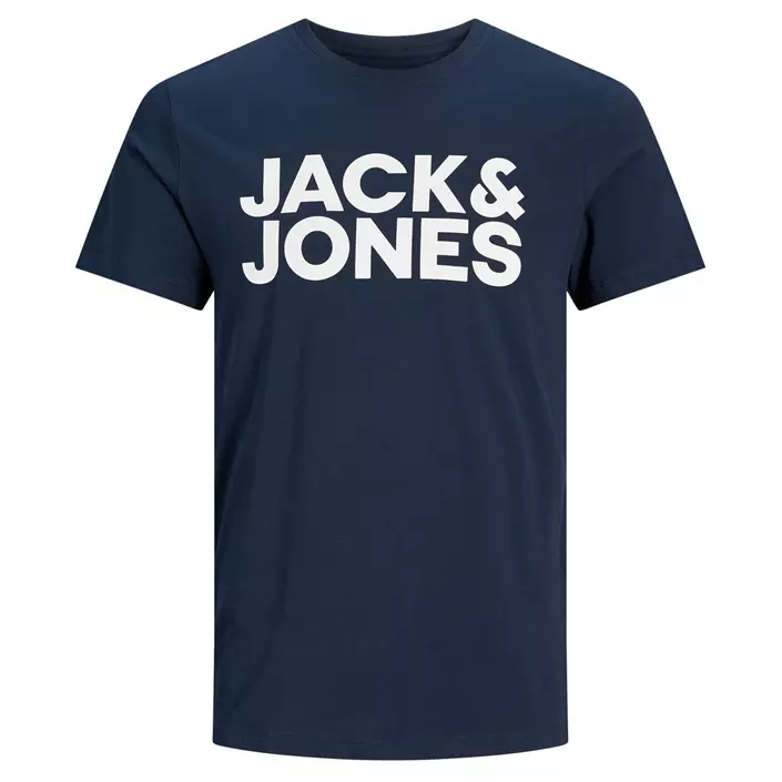 Jack & Jones JJECORP Logo Tee, Navy Blazer, large image number 0