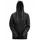Snickers Logo hoodie med dragkedja 2877 dam, Black, Black, swatch