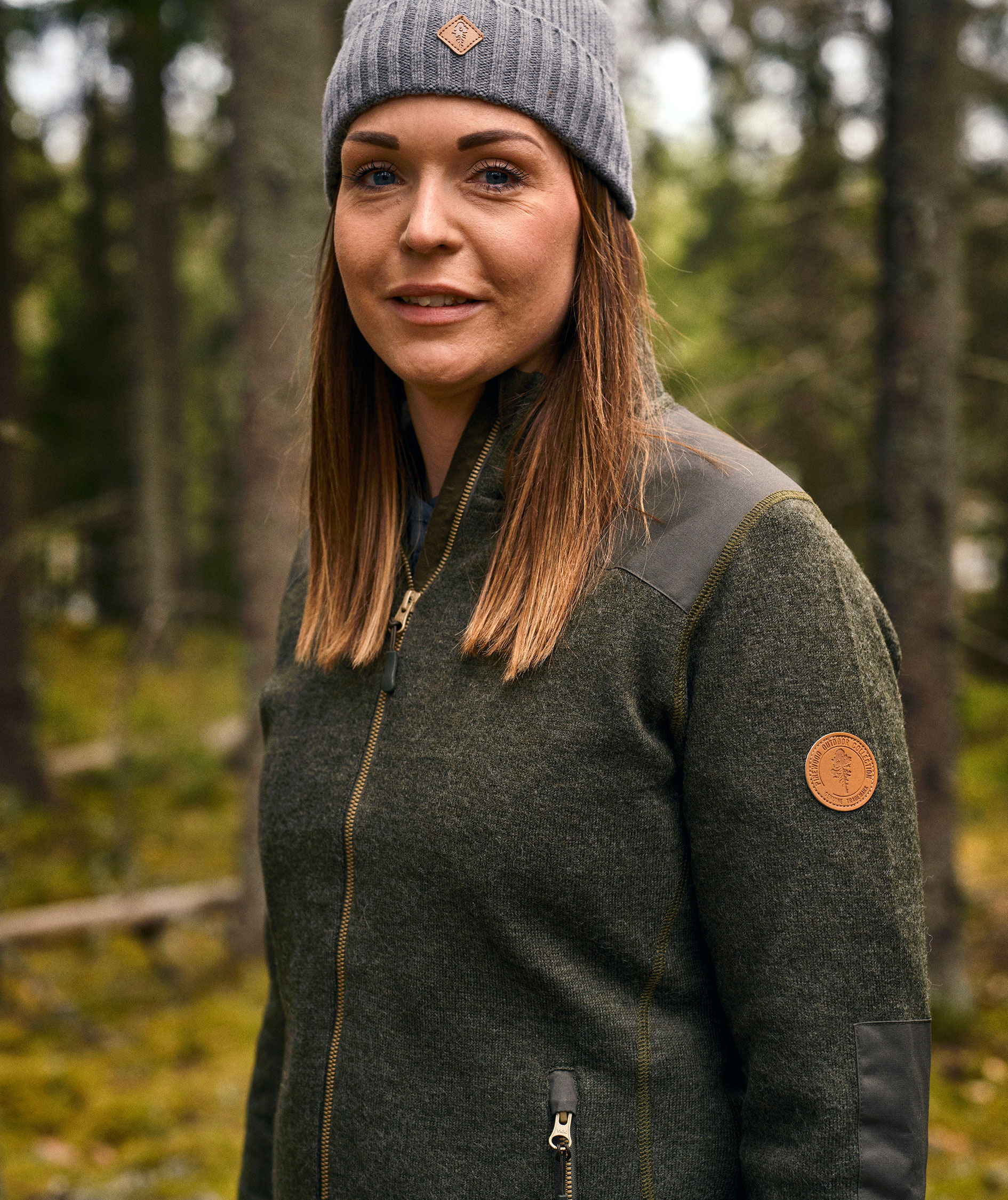 Pinewood&nbsp;Lappland filtet dame uld cardigan