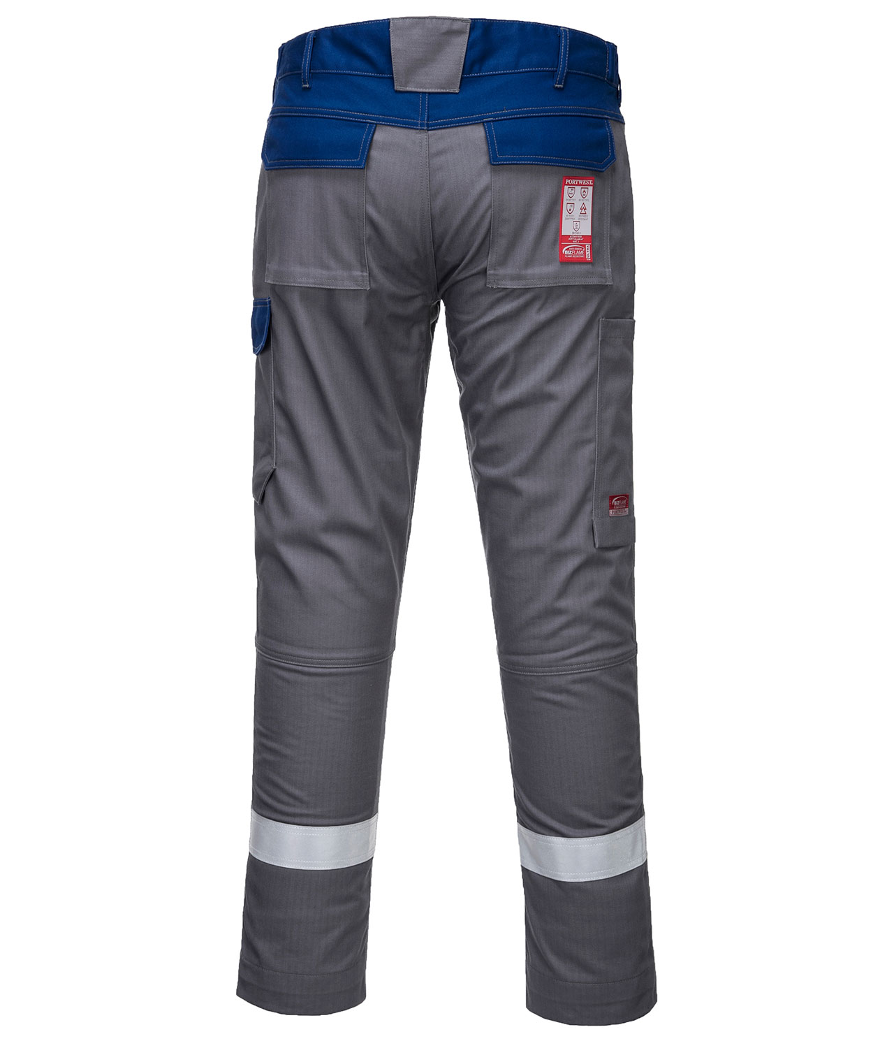 Portwest BizFlame work trousers, Grey, large image number 1