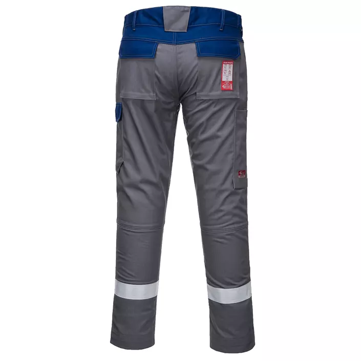 Portwest BizFlame work trousers, Grey, large image number 1