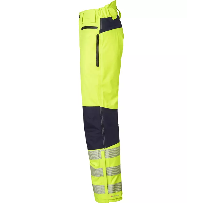 Top Swede shell trousers 6818, Hi-Vis Yellow, large image number 3