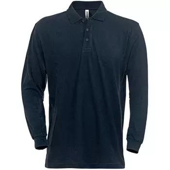 Fristads Acode long-sleeved polo T-shirt, Dark Marine