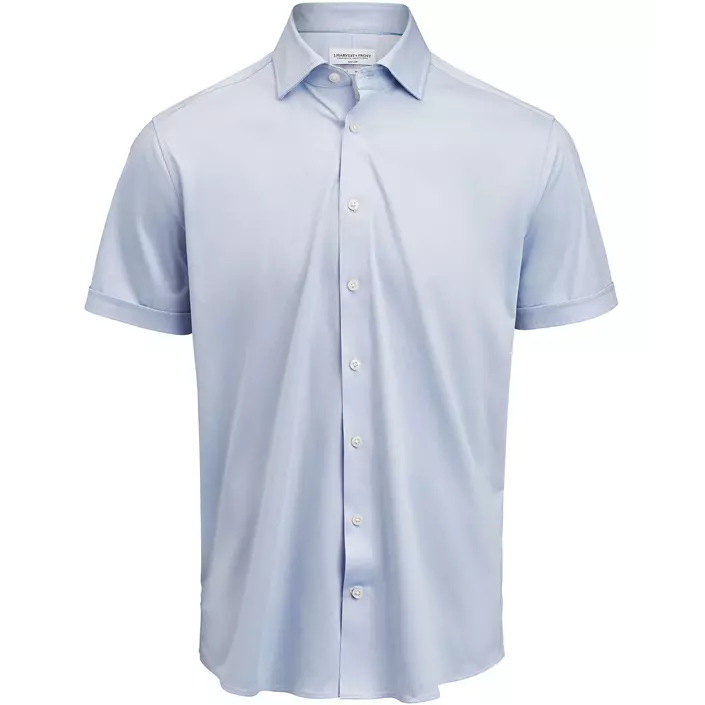 J. Harvest & Frost Indgo Bow Slim fit kortermet skjorte, Sky Blue, large image number 0