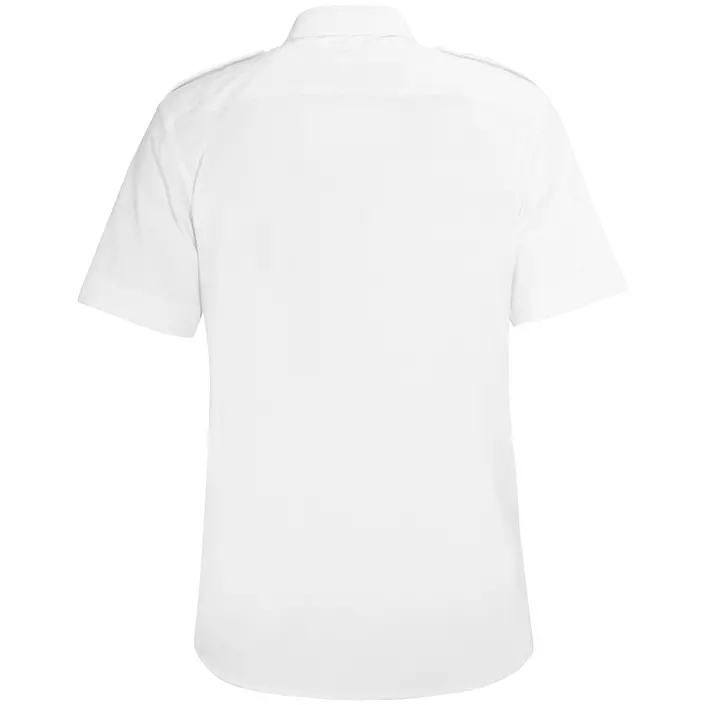 Derby of Sweden Maverick Slim Fit kurzärmlige Pilotenhemd, White, large image number 1