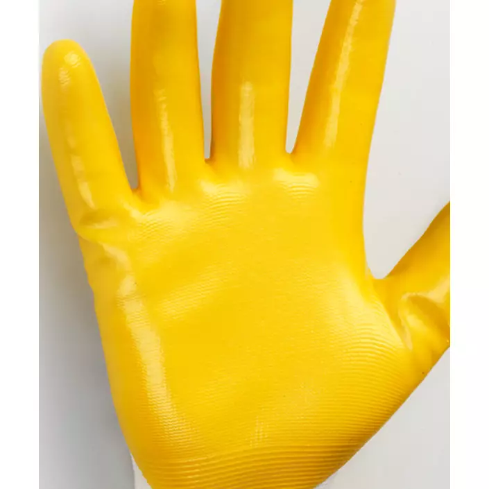 Tegera 722 work gloves, Yellow/white, large image number 1