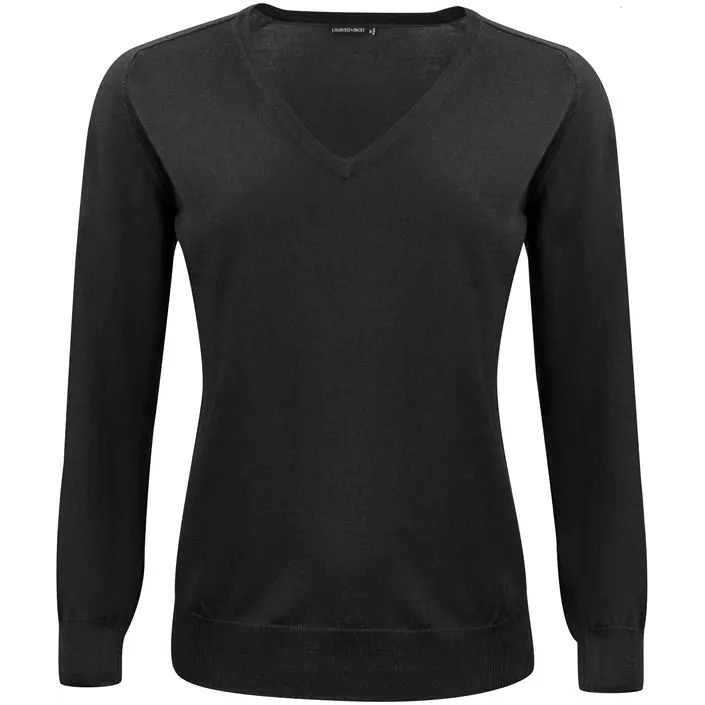 J. Harvest & Frost women's knitted pullover with merino wool, Black, large image number 0