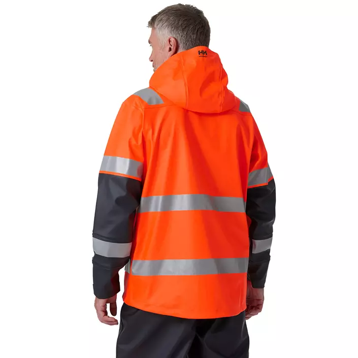 Helly Hansen Alna 2.0 regnjacka, Varsel Orange/Ebony, large image number 2