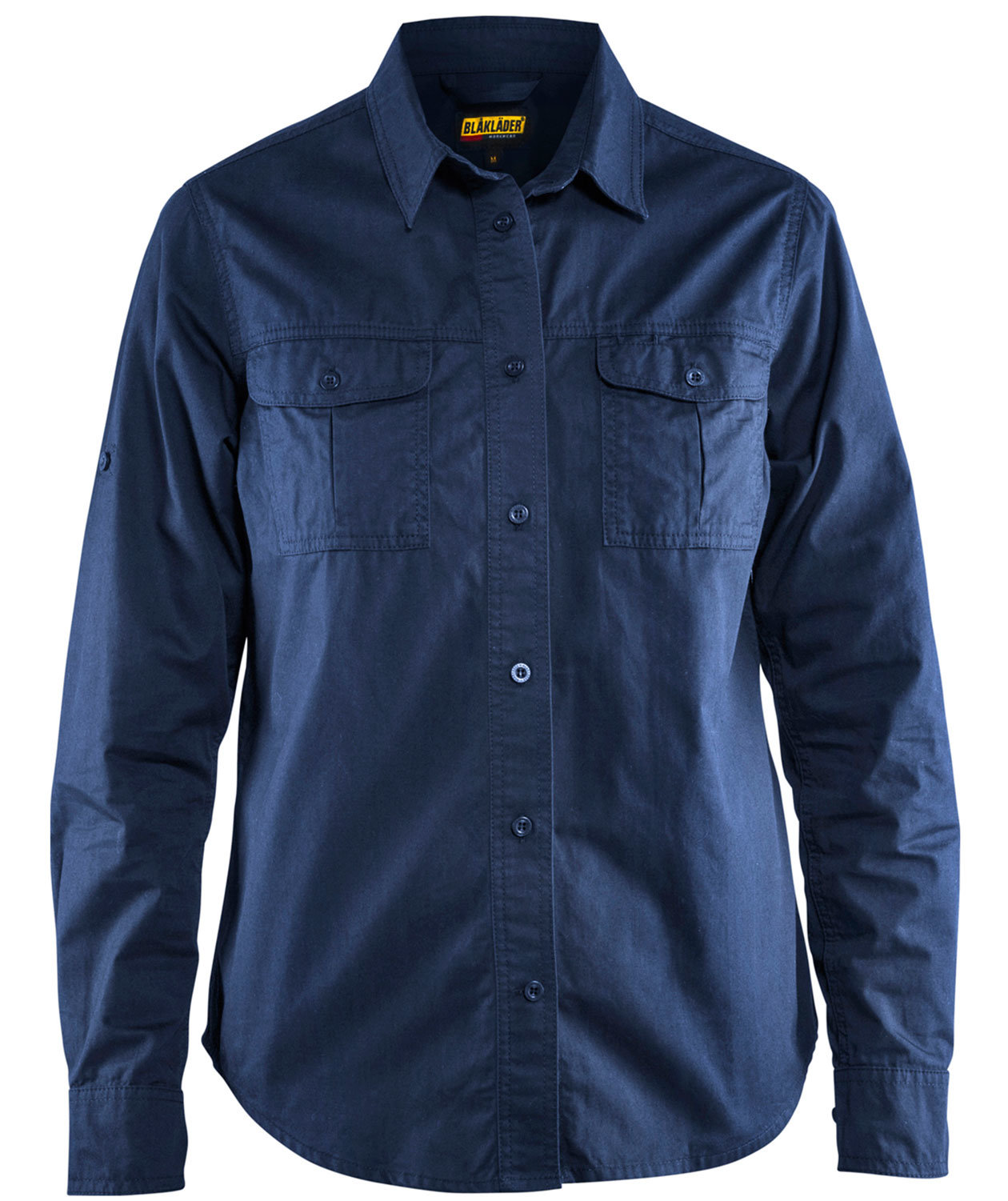 Bl&aring;kl&auml;der women's work shirt, Marine Blue