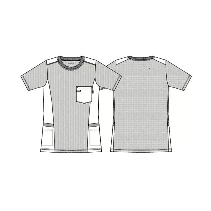Kentaur women's pique T-shirt, Grey Melange, large image number 2