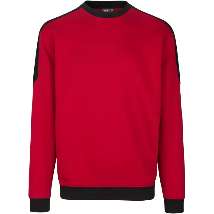 ID Pro Wear collegetröja/sweatshirt, Röd, large image number 0