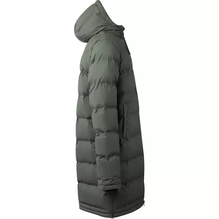 Matterhorn Shanna lang vatteret jakke, Dark Olive, large image number 2