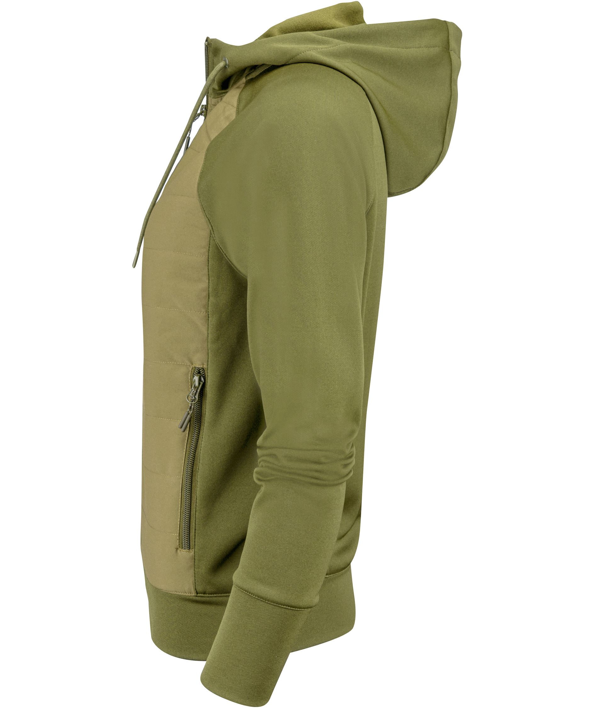 J. Harvest Sportswear Keyport women's hybrid jacket, Khaki Green, large image number 3