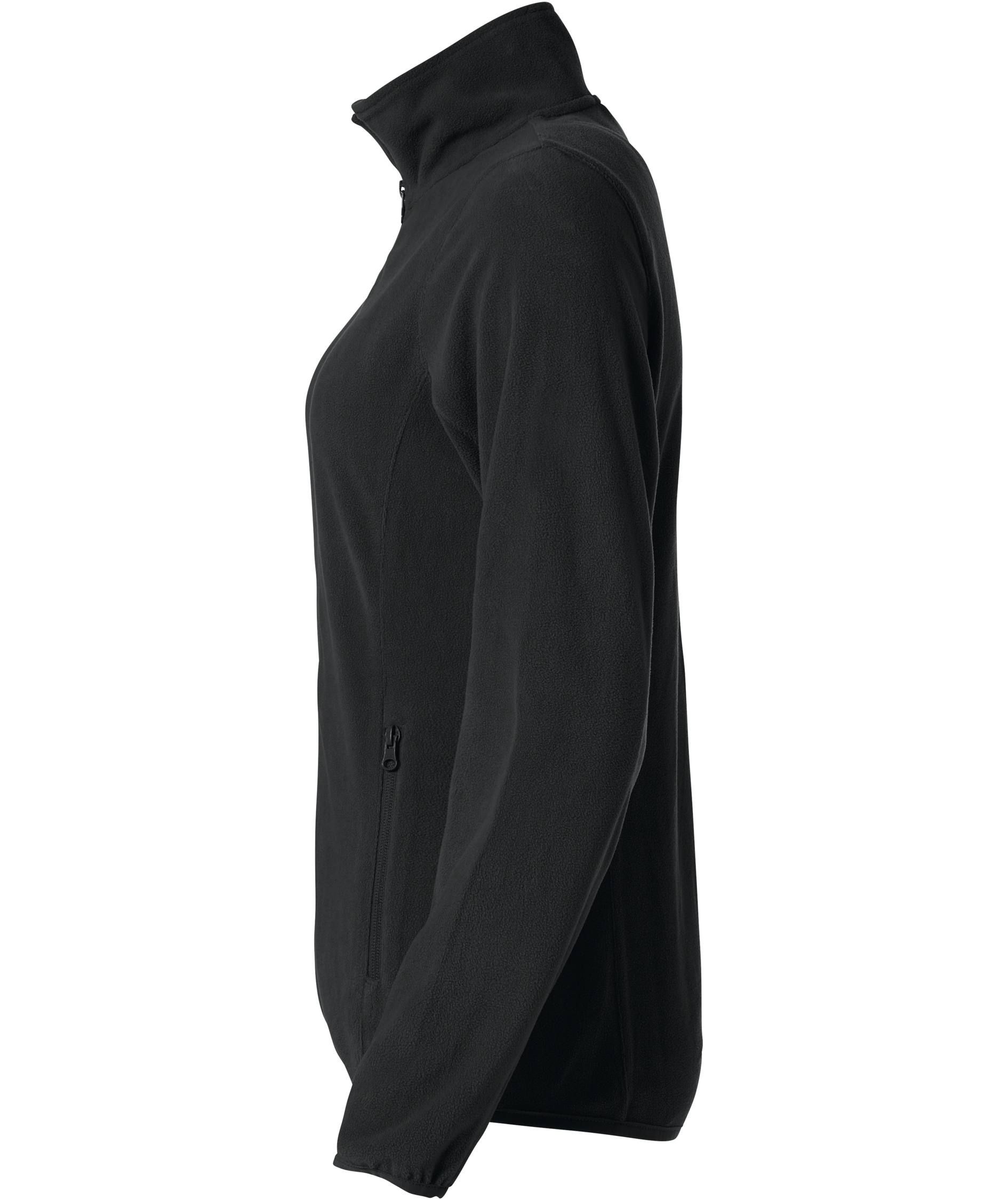 Clique Basic fleecejacka dam, Svart, large image number 3