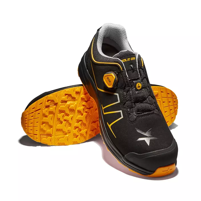 Solid Gear Oasis safety shoes S3, Black/Yellow, large image number 6