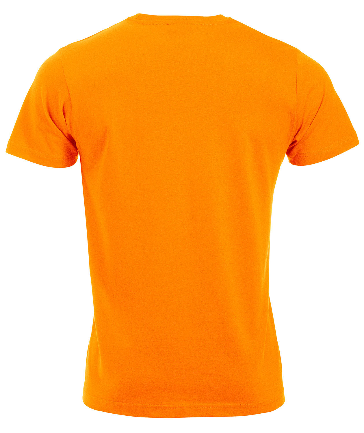 Clique New Classic T-skjorte, Hi-vis Orange, large image number 1