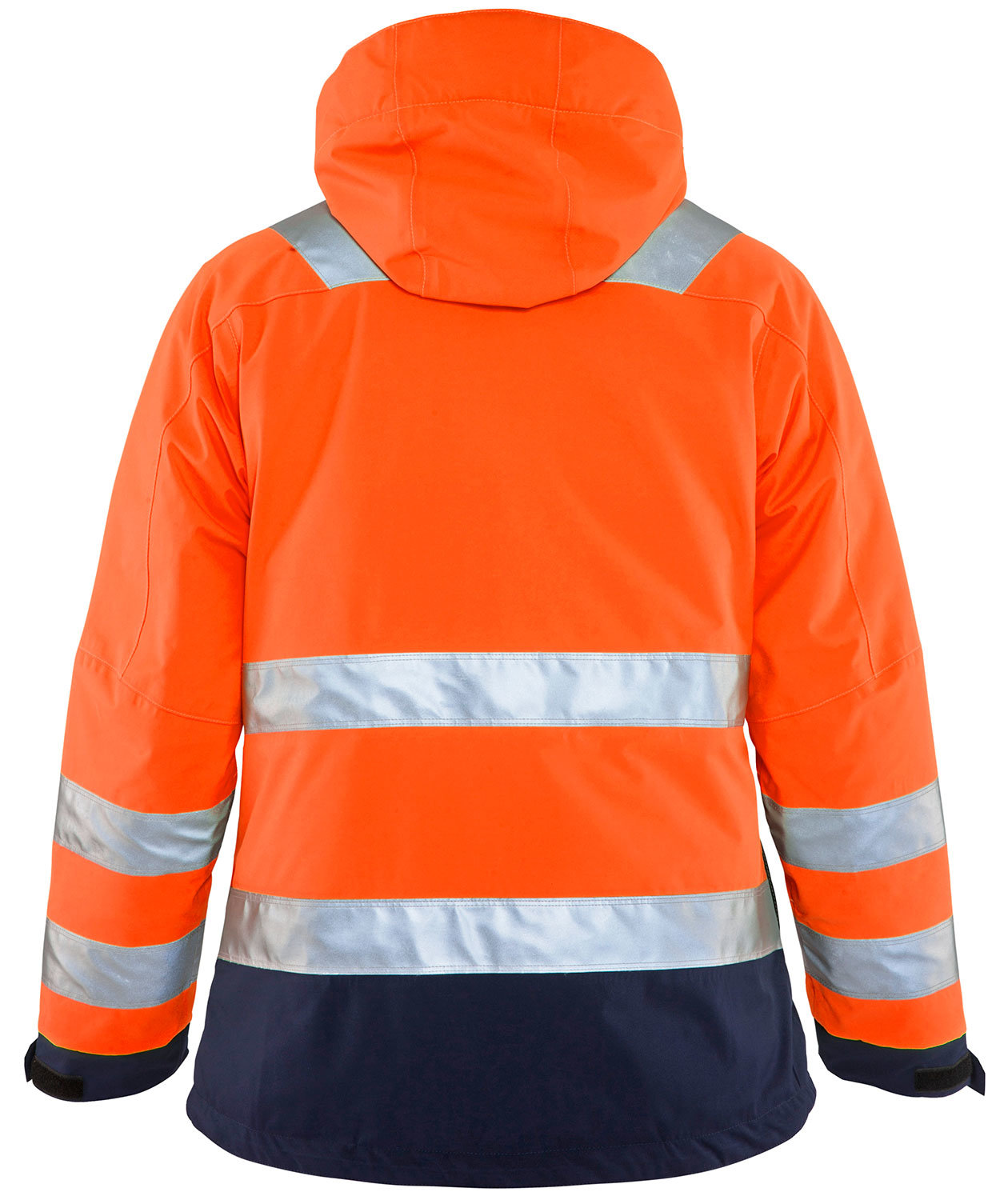 Bl&aring;kl&auml;der women's winter jacket, Hi-vis Orange/Marine