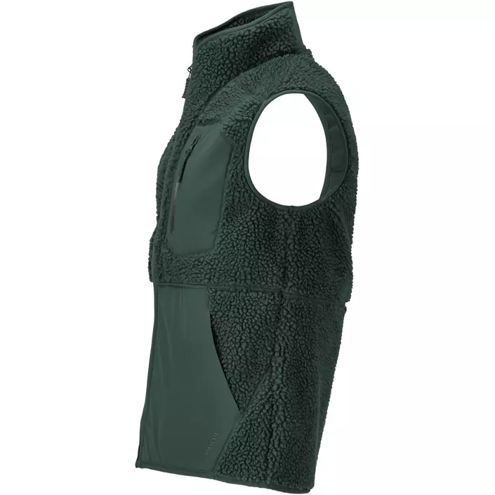 Mascot Customized fibre pile vest, Forest Green, large image number 3