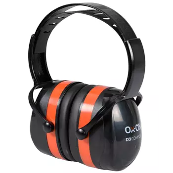 OX-ON D3 Comfort høreværn, Sort/Rød