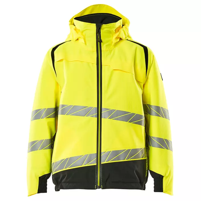 Mascot Accelerate Safe winter jacket for kids, Hi-vis Yellow/Black, large image number 0