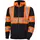 Helly Hansen ICU hoodie with zipper, Hi-vis Orange/Ebony, Hi-vis Orange/Ebony, swatch