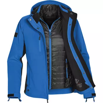 Stormtech Atmosphere 3-in-1 women's jacket, Cornflower Blue/Black