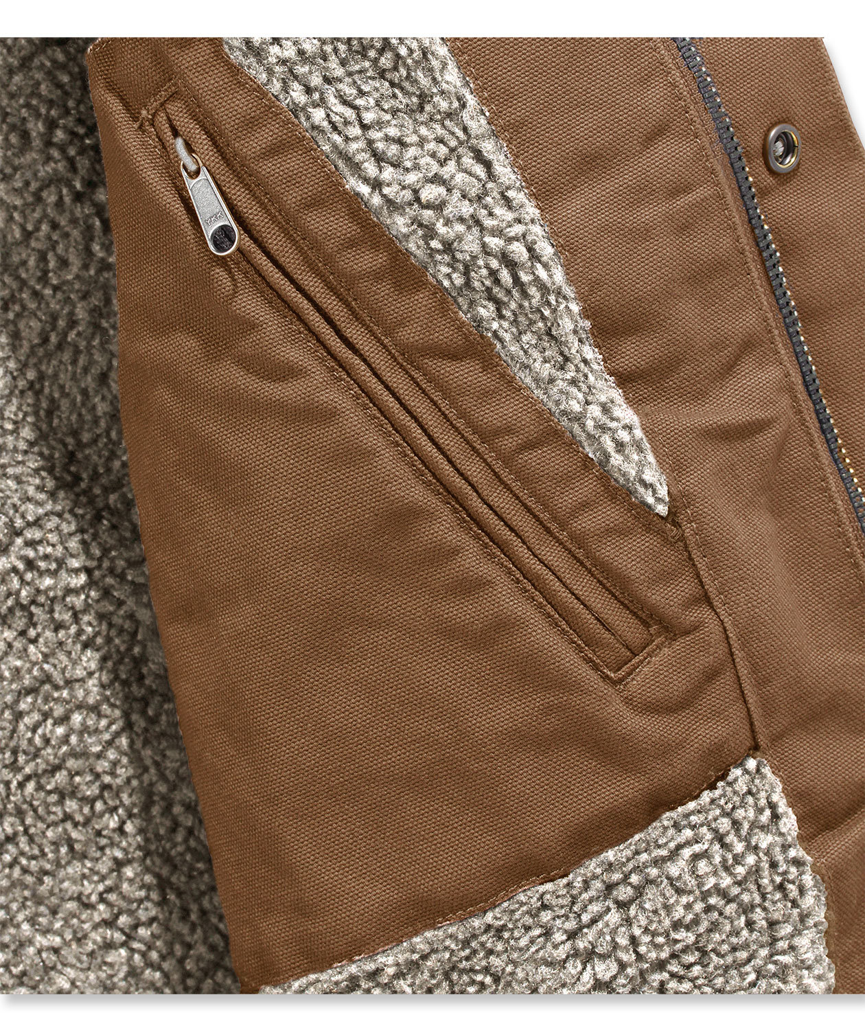 Carhartt Bartlett jacka, Brun, large image number 5