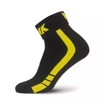 Worik 7Days socks, Black/Yellow