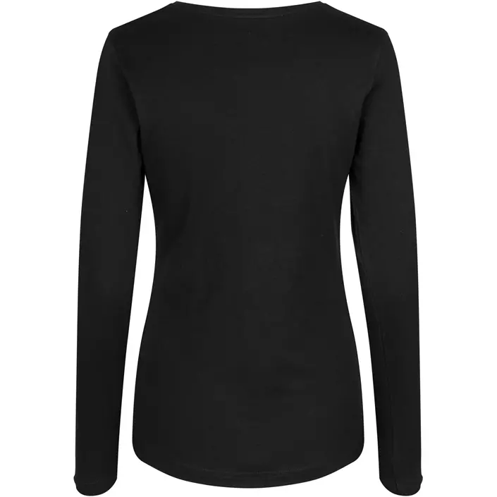 ID Interlock long-sleeved women's T-shirt, 100% cotton, Black, large image number 1