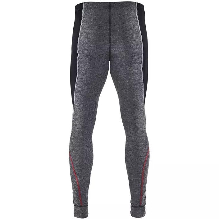 Blåkläder XWARM long underpants with merino wool, Grey/Black, large image number 1