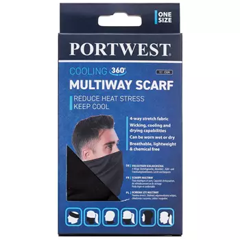 Portwest CS24 neck warmer, Black