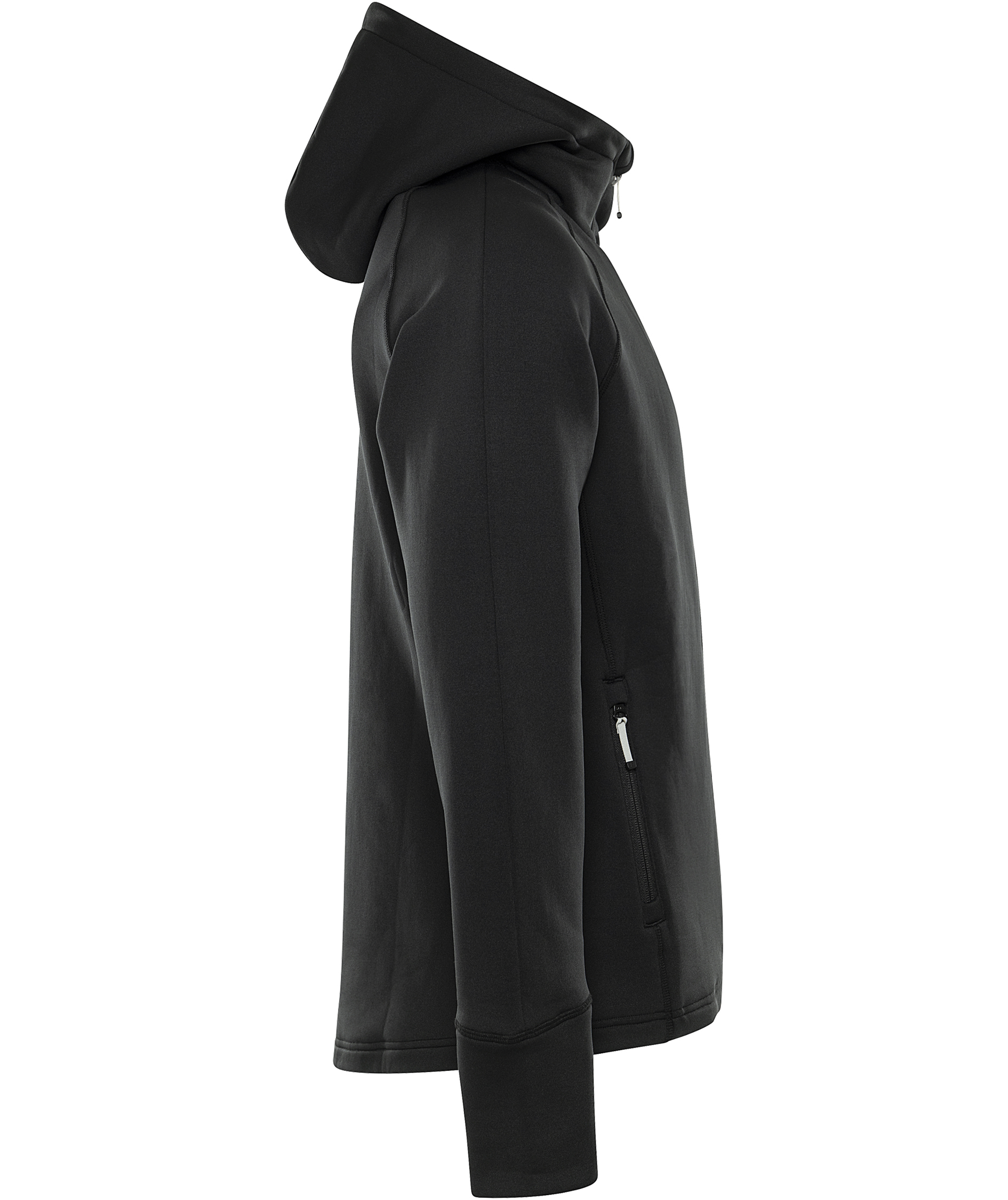 Fristads Cobalt Polartec&reg; hoodie with zipper full stretch, Black, large image number 4
