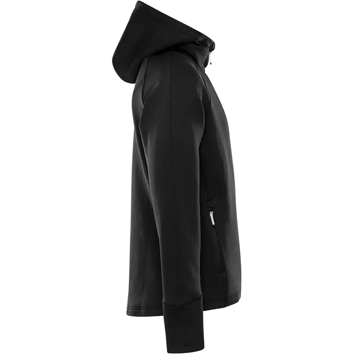 Fristads Cobalt Polartec® hoodie with zipper, Black, large image number 4