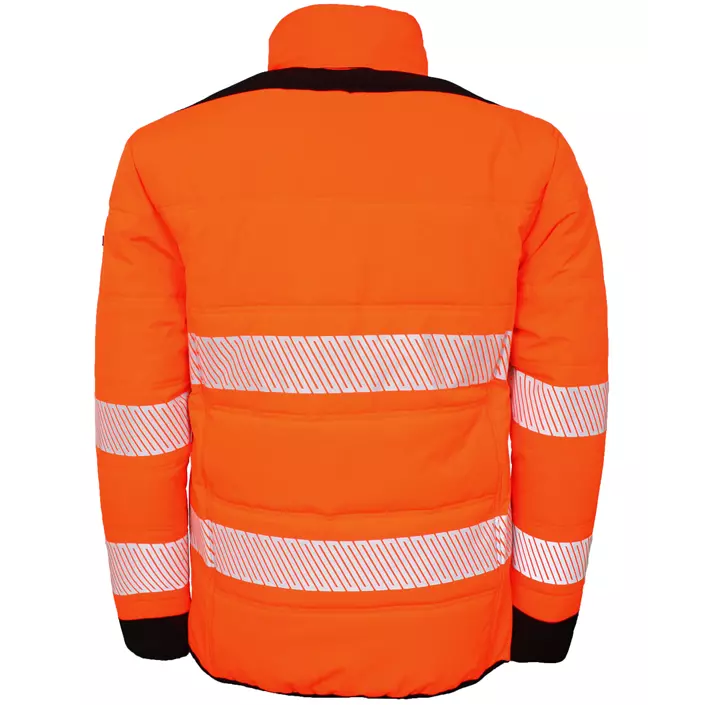 Lyngsøe winter jacket, Hi-Vis Orange/Black, large image number 1