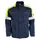 Tranemo Cantex 57 work jacket, Hi-vis yellow/Marine blue, Hi-vis yellow/Marine blue, swatch