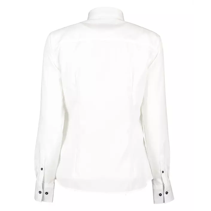 Seven Seas Fine Twill Virginia Modern fit dameskjorte, Hvid, large image number 1