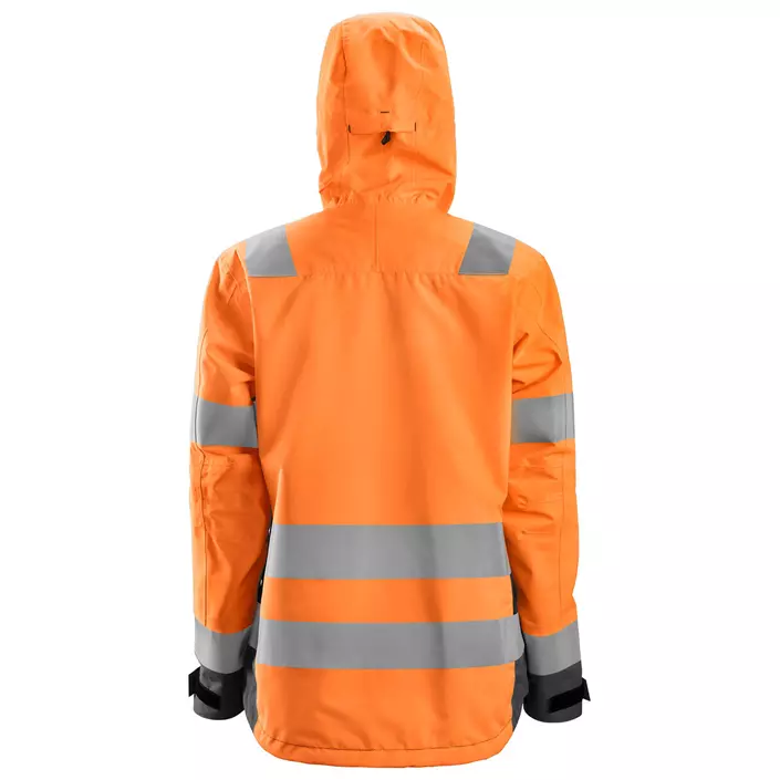 Snickers AllroundWork skaljacka 1347 dam, Varsel Orange/Steel Grey, large image number 1