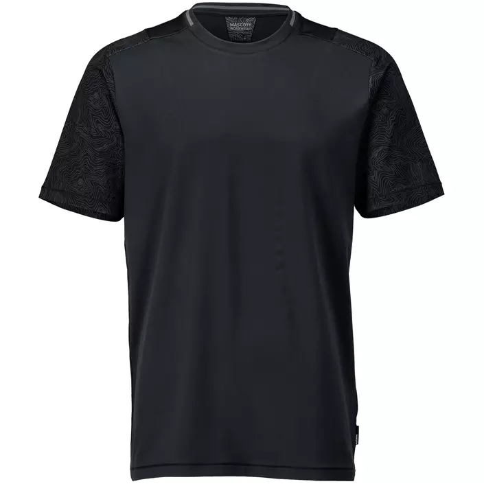 Mascot Customized T-shirt, Sort, large image number 0