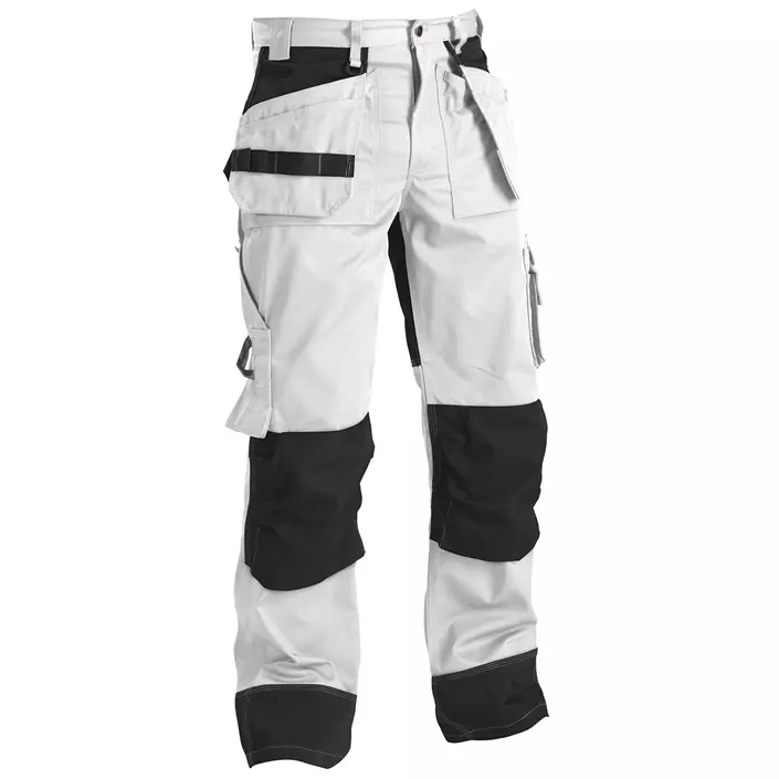 Blåkläder craftsman trousers X1503, White/Grey, large image number 0
