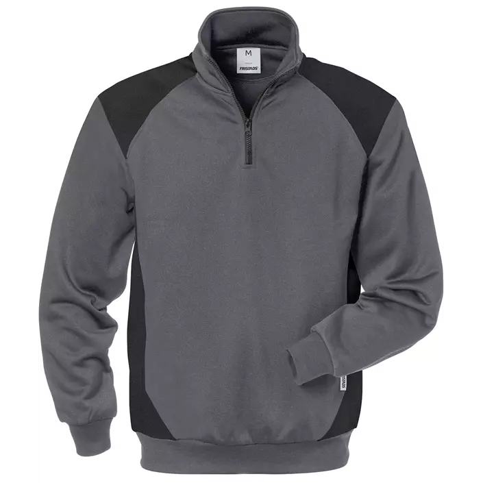 Fristads sweatshirt 7048, Grey/Black, large image number 0