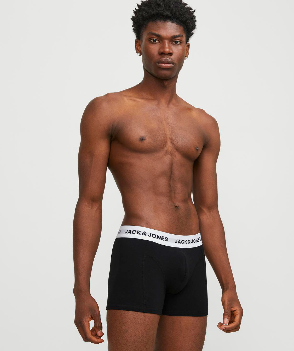 Jack & Jones JACSOLID 5-pack boxershorts, Black/white, large image number 2