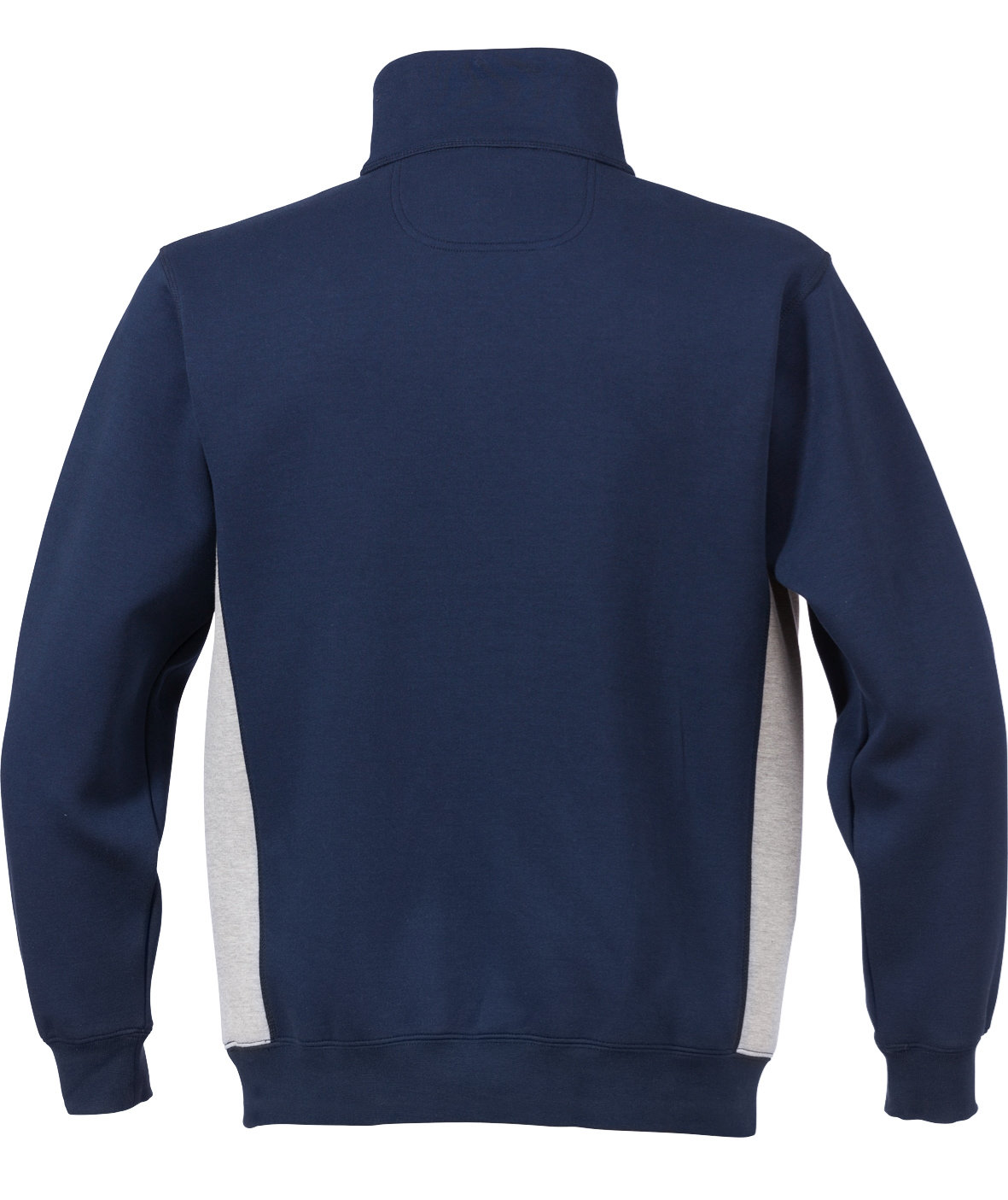 Fristads Acode sweatshirt med dragkedja, Marin/Gr&aring;