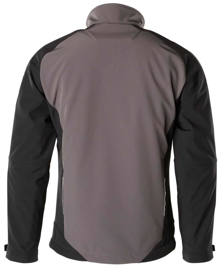 Mascot Unique Dresden softshelljakke, Antracitgr&aring;/Sort, large image number 1