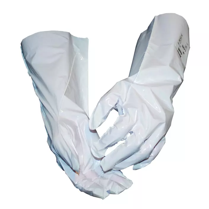 Ansell AlphaTec 02-100 chemical protection gloves, White, White, large image number 0