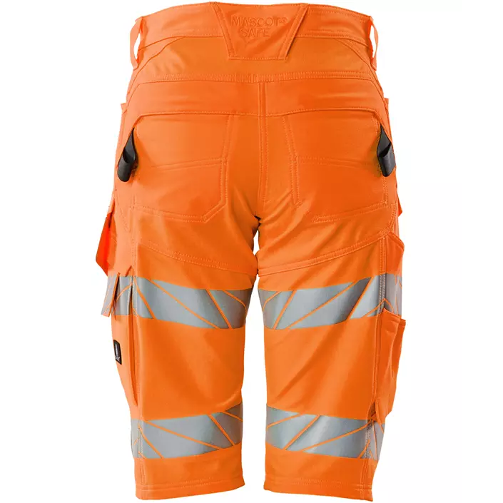 Mascot Accelerate Safe diamond fit shorts dam full stretch, Varsel Orange, large image number 1