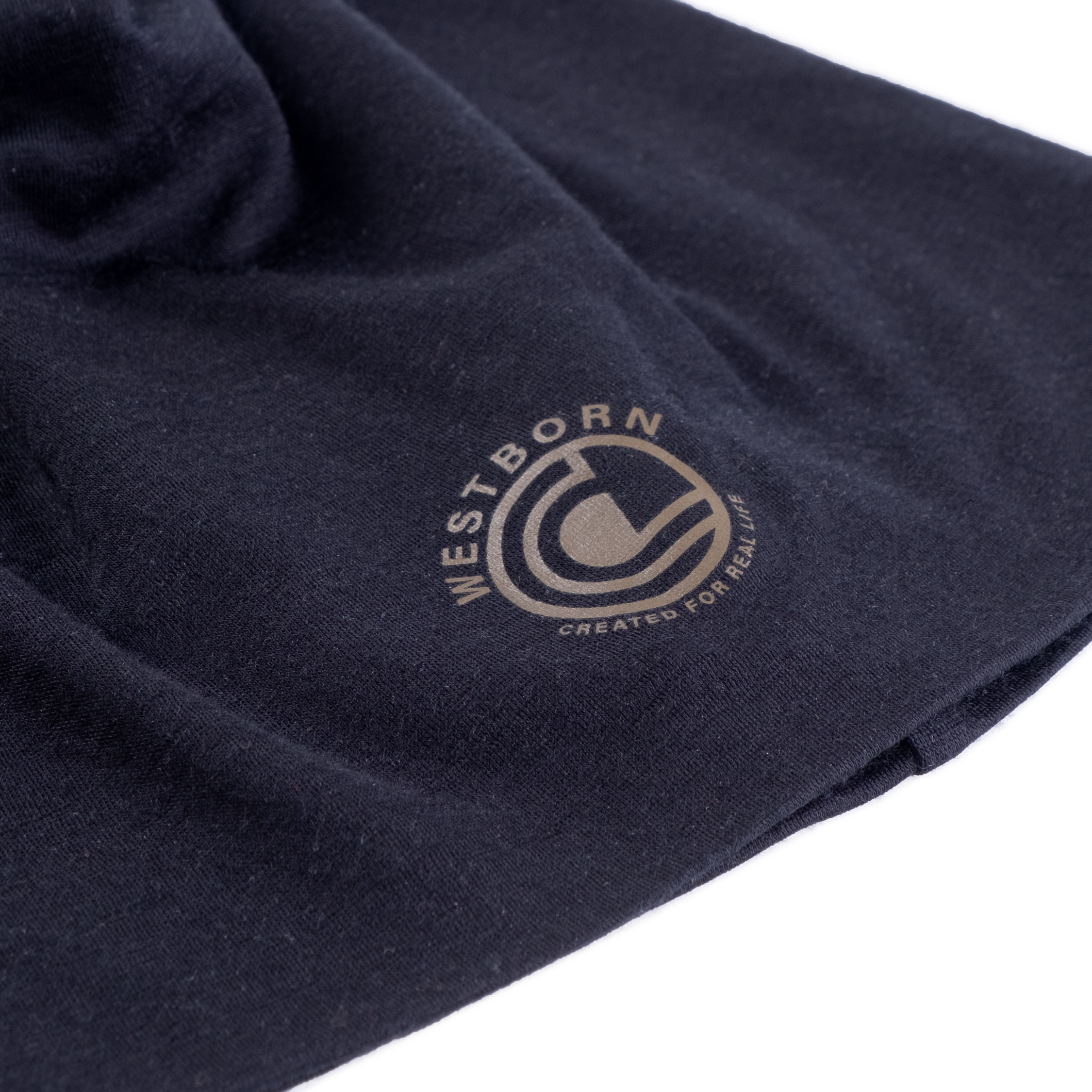 Westborn beanie with merino wool, Black, Black, large image number 2