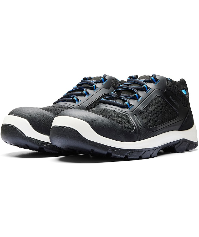 Bl&aring;kl&auml;der Retro skyddsskor S1 P